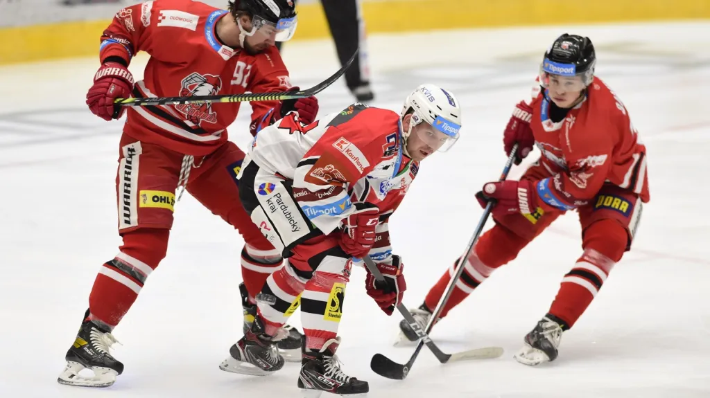 Utkání Olomouc - Pardubice