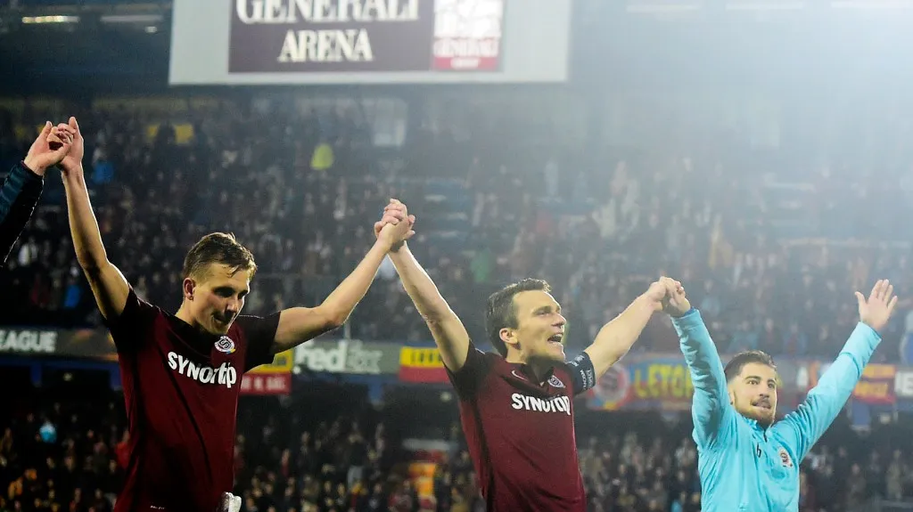 Sparťané děkují fanouškům za podporu