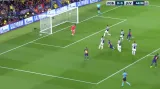 Gól v utkání FC Barcelona - Juventus: Messi - 1:0 (45. min.)