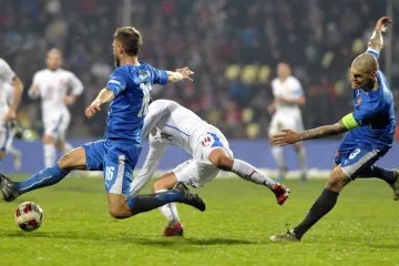 Češi ve vzájemném duelu se Slováky v roce 2015