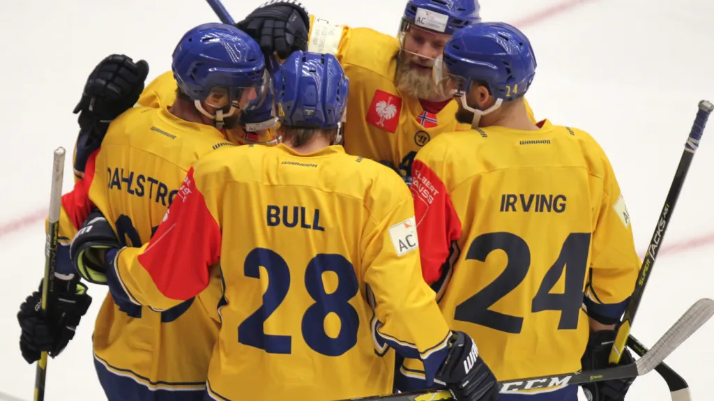 Radost hokejistů Storhamaru