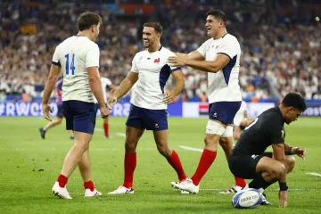 Radost ragbistů Francie