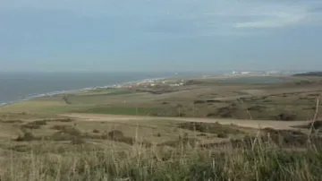 Pobřeží průlivu La Manche