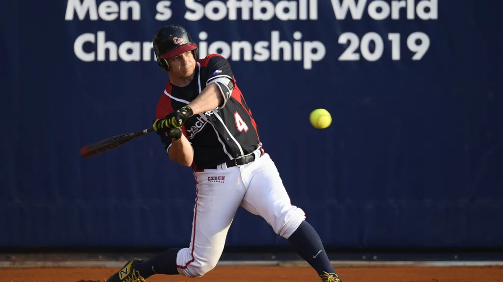 Václav Svoboda na pálce