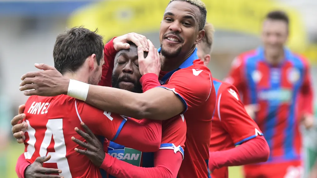 Radost fotbalistů Plzně