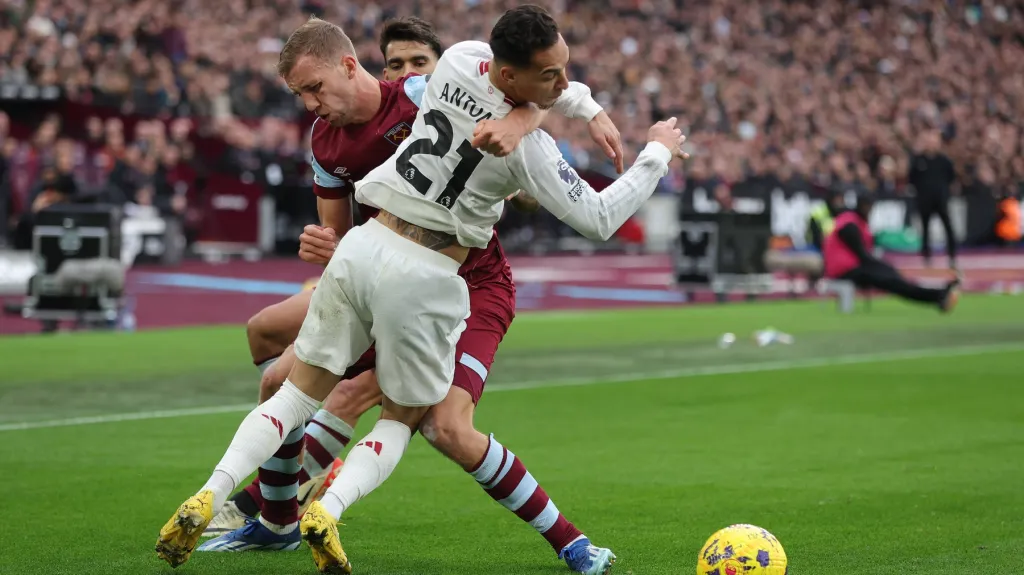 Utkání West Ham – Manchester United