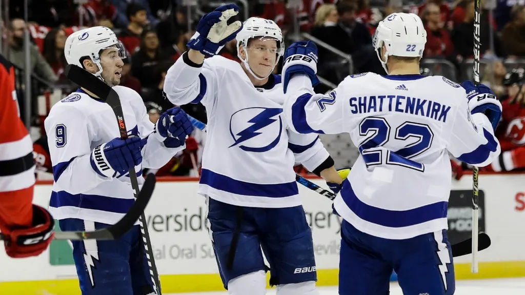 Radost hokejistů Tampy