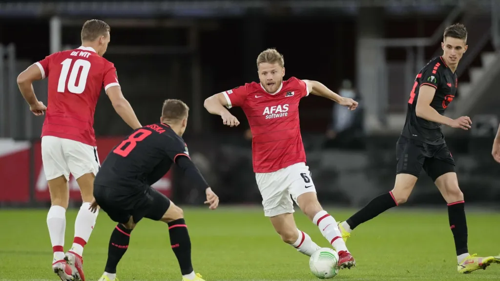 Utkání Alkmaar - Jablonec