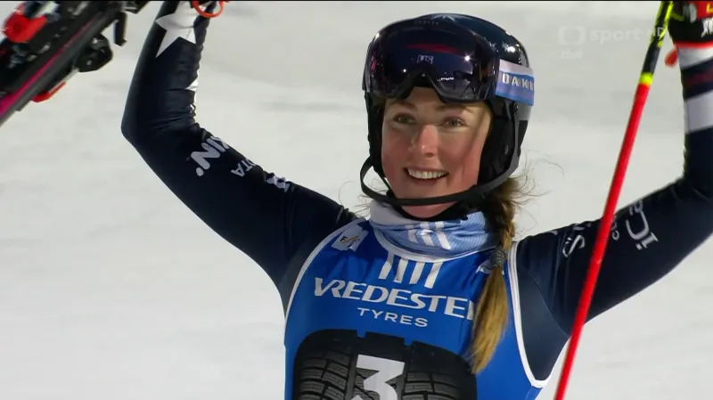 Bezchybná vítězná jízda Shiffrinové ve 2. kole