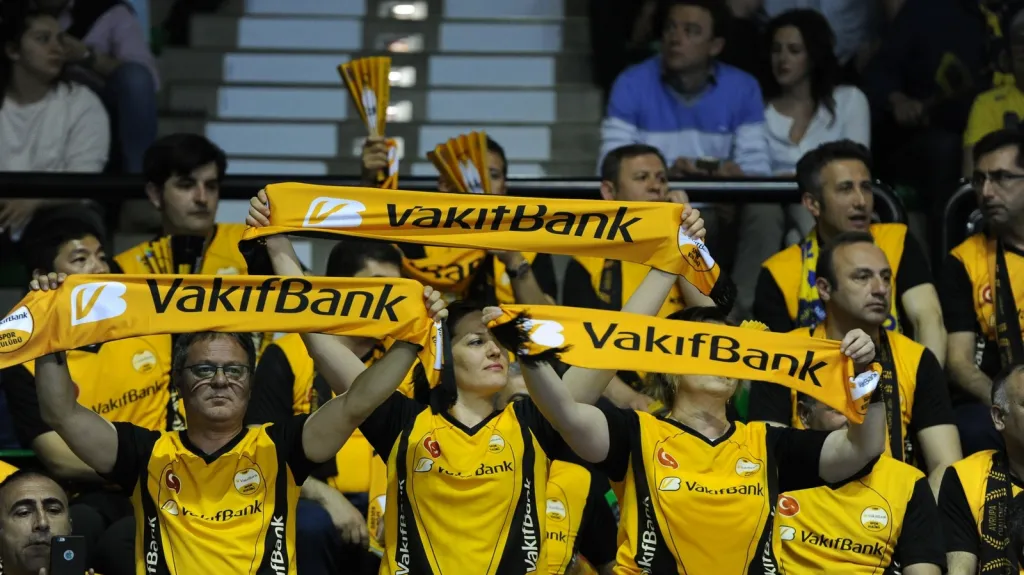 Fanoušci VakifBank Istanbul