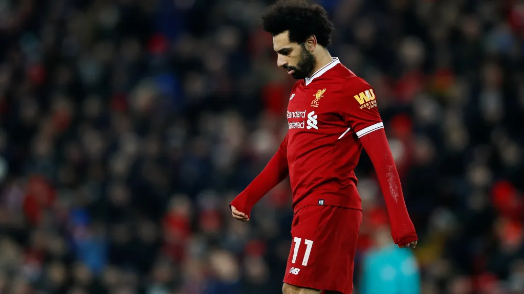 Zklamaný Mohamed Salah