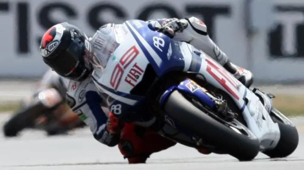 Vítězný Jorge Lorenzo