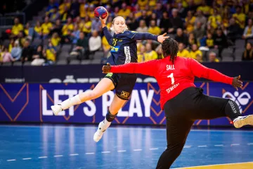 Utkání házenkářek na MS Švédsko – Senegal