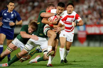 Utkání Japonsko - JAR