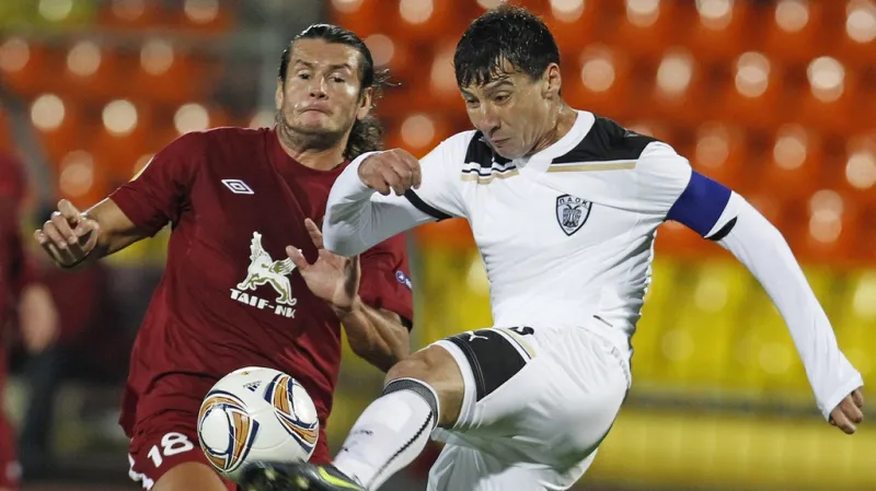 Sestřih utkání PAOK Soluň - Rubin Kazaň