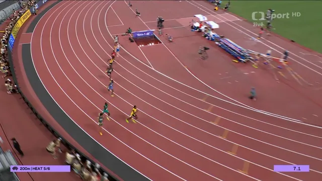 Rozběh na 200 m a ohlas Tomáše Němejce