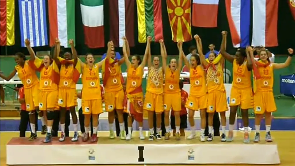 Španělské mistryně Evropy do 16 let