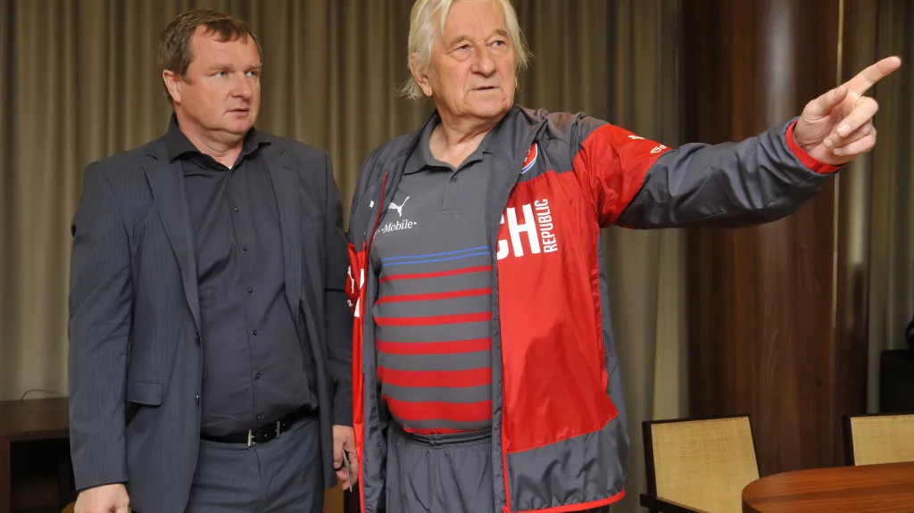 Pavel Vrba s Karlem Brücknerem