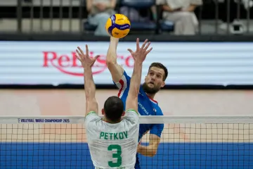 Kapitán volejbalistů Adam Zajíček v semifinále MS