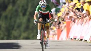 Závěr stoupání na La Planche des Belles Filles