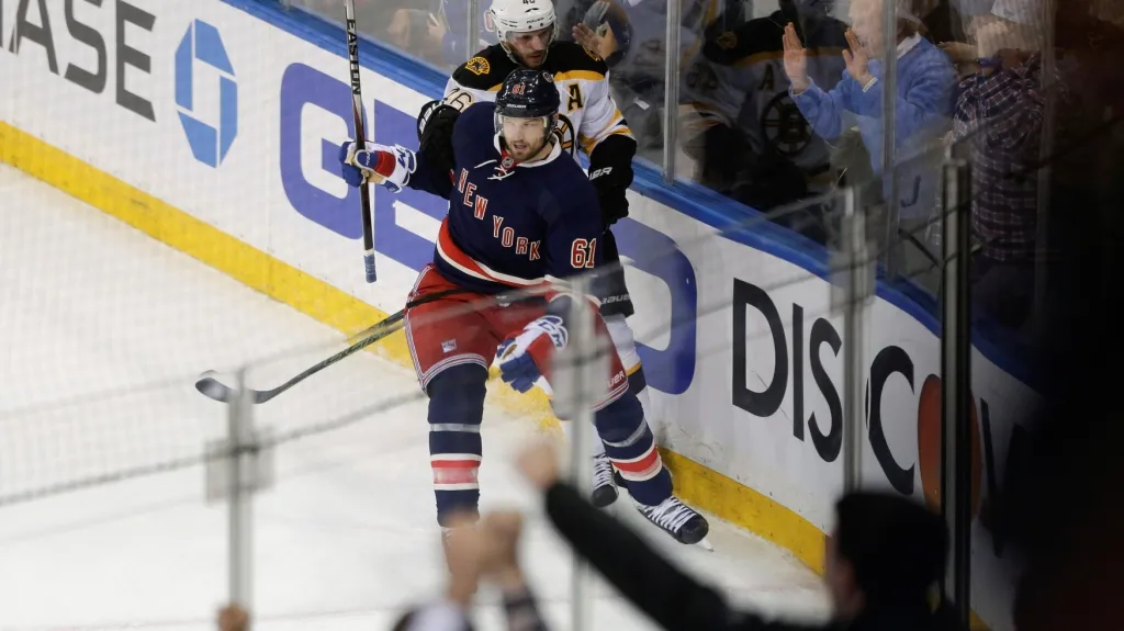 Rick Nash a David Krejčí