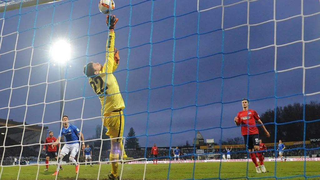 Utkání Darmstadt - Hertha Berlín