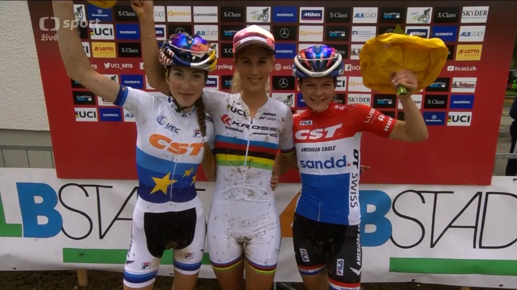 Vítězné trio z Albstadtu