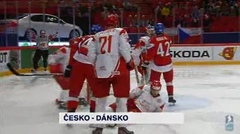 Sestřih utkání Česko - Dánsko