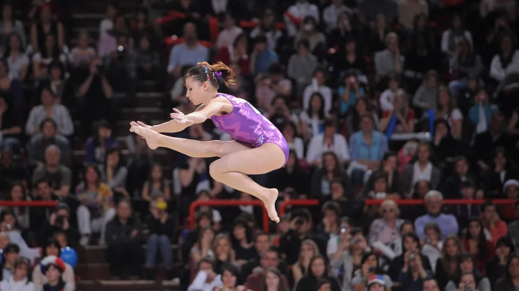 Sportovní gymnastka Galjulinová