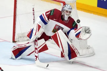 Lukáš Dostál při finále MS