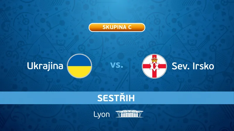 Sestřih utkání Ukrajina - Severní Irsko