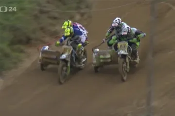 Sidecarcross challenge na motokrosovém MČR ovládli bratři Čermákové