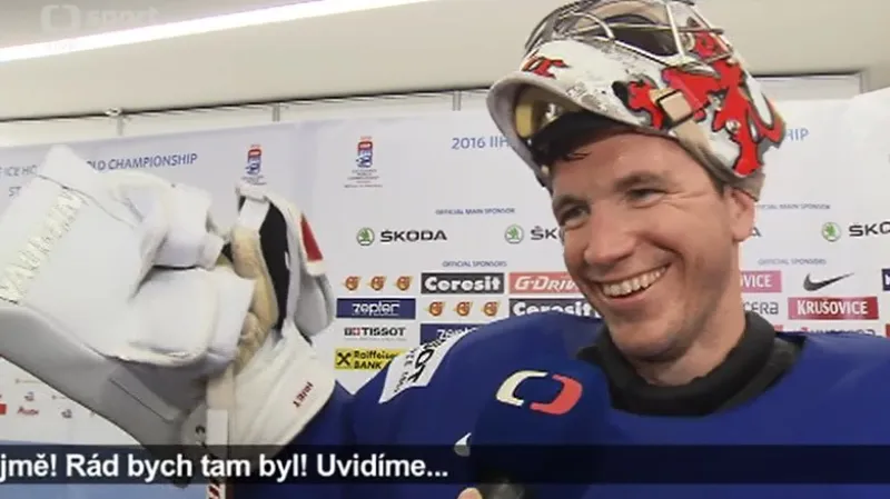 Brankářský veterán Huet: Mám štěstí, že mohu reprezentovat