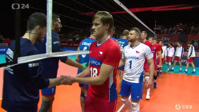 Čeští volejbalisté vypadli v osmifinále ME se Srbskem
