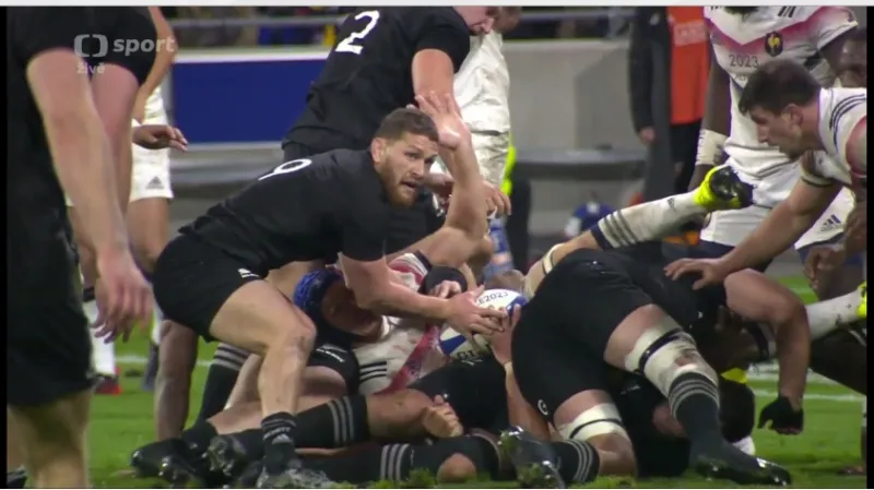 Sestřih připravného ragbyového utkání Francie - Nový Zéland