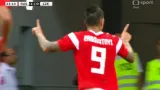 Gól v utkání Rusko - Česko: Zabolotnyj - 2:0 (24. min.)