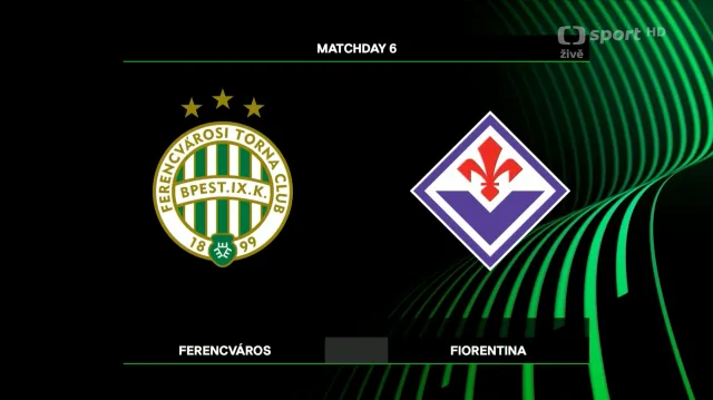 Sestřih utkání Ferencváros Budapešť – Fiorentina