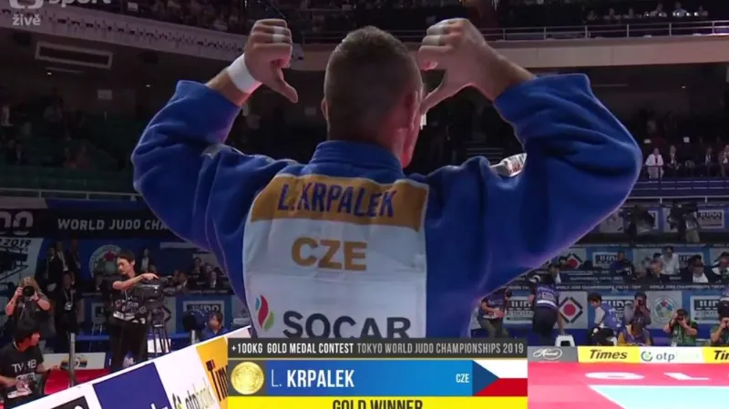 Zlaté finále Lukáše Krpálka na MS v judu