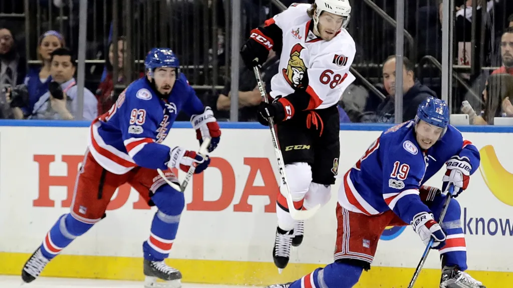 Utkání New York Rangers - Ottawa