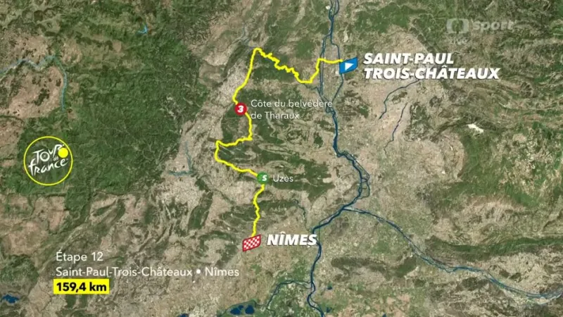 Představení 12. etapy Tour de France
