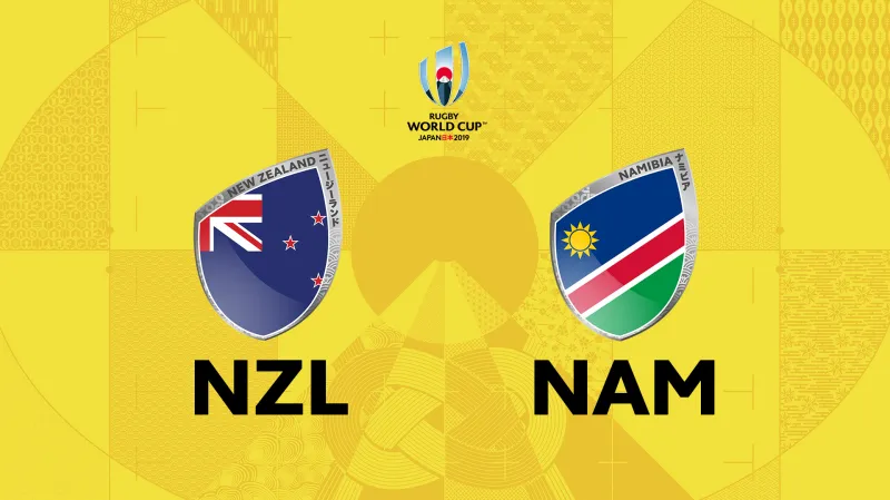 Záznam utkání Nový Zéland – Namibie