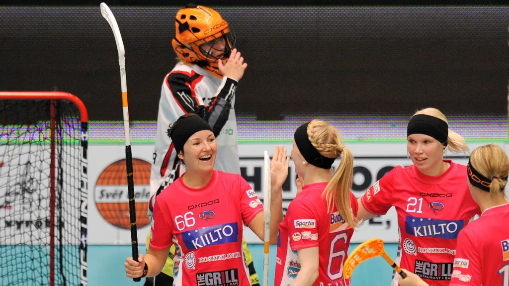 Radost florbalistek SC Classic