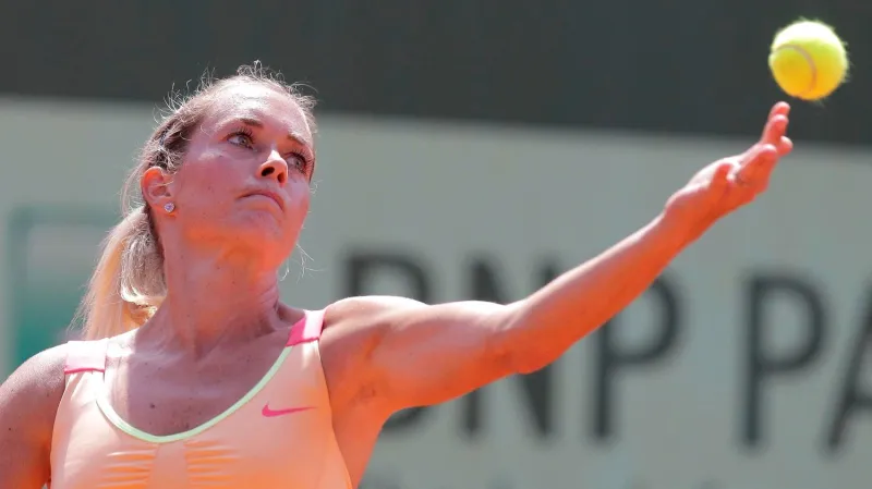Klára Zakopalová na French Open