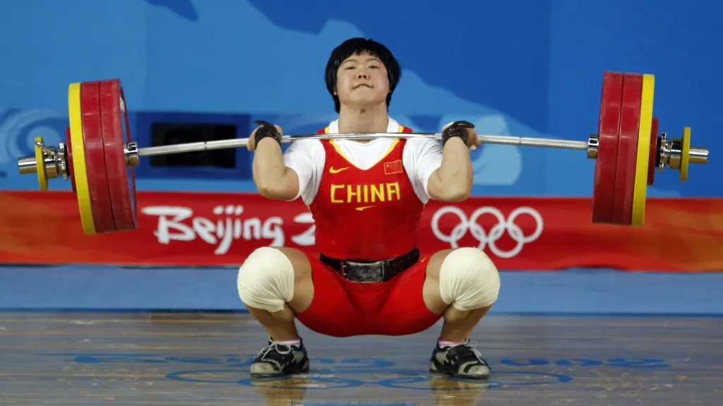 Čínská vzpěračka Liou Čchun-chung