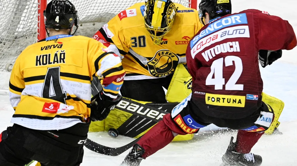 Utkání Litvínov – Sparta