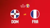 Záznam utkání Dominikánská republika - Francie