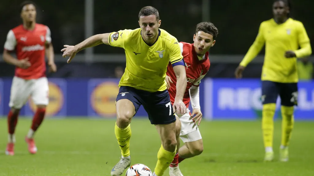 Utkání Evropské ligy Lazio – Braze