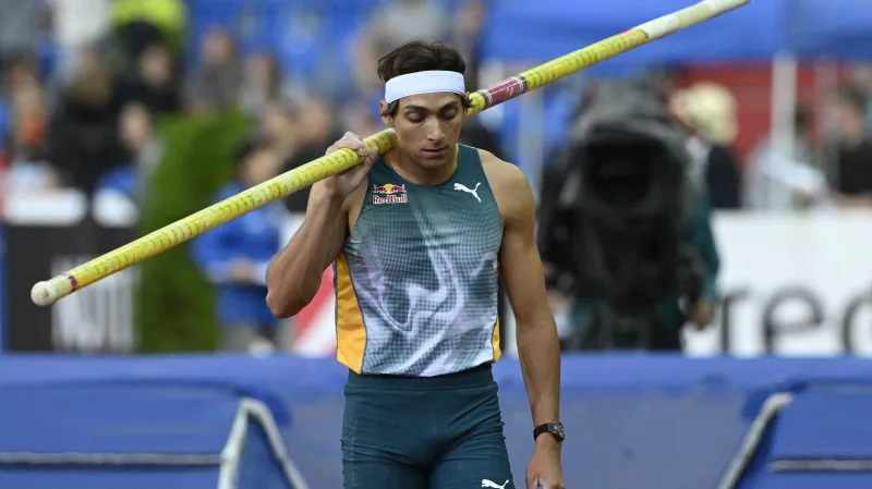 Duplantis na Zlaté tretře v Ostravě