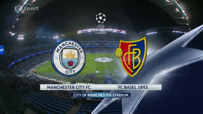 Sestřih utkání Manchester City - Basilej