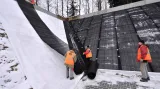 Přípravy na biatlon v Novém Městě vrcholí